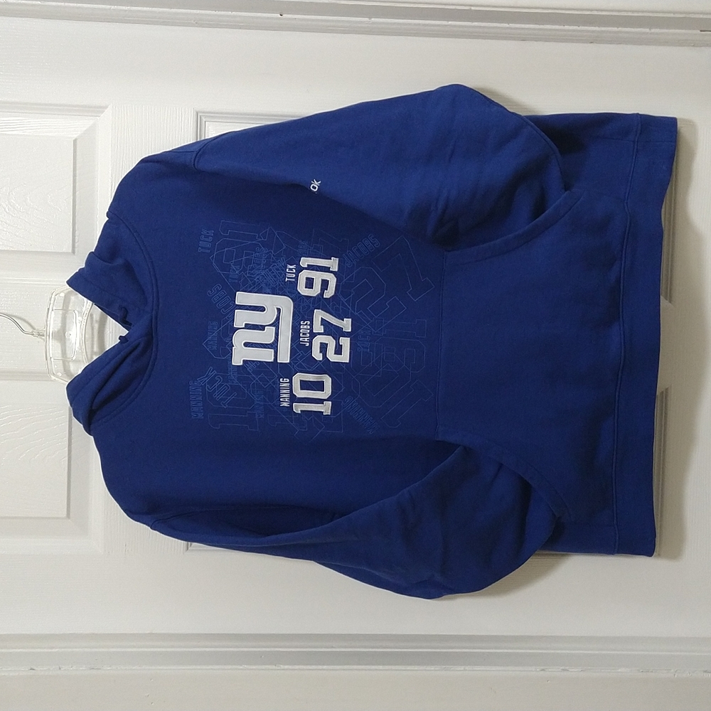 Rare, NY Giants, Reebok,  Mens /Unisex medium hooded sweatshirt.